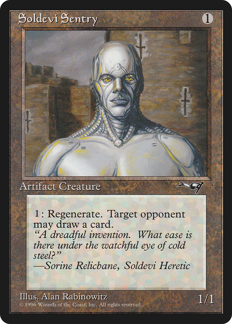 Soldevi Sentry (Close-Up) (ALL-176)  - Alliances