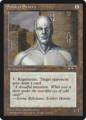 Soldevi Sentry (Close-Up) (ALL-176)  - Alliances