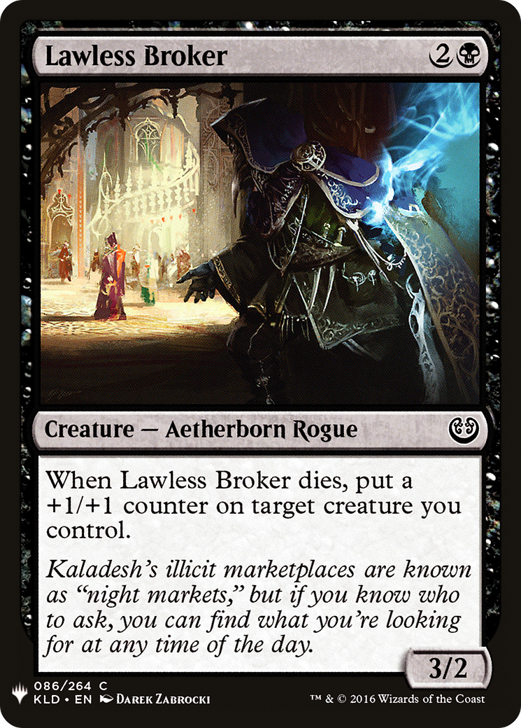 Lawless Broker (LIST-KLD-86)  - The List
