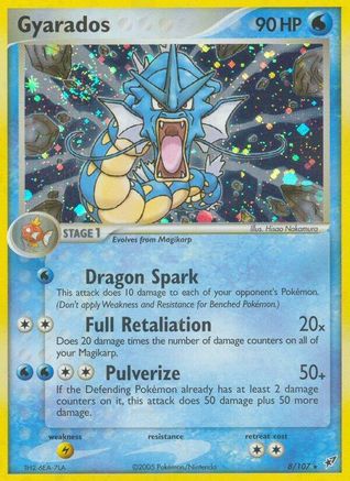 Gyarados 008  Deoxys - Holo Rare