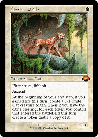 Ocelot Pride (Retro Frame) (MH3-394)  Foil - Modern Horizons 3