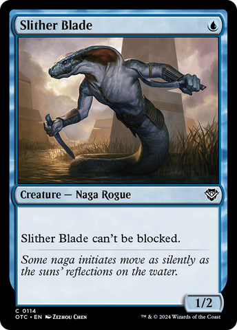 Slither Blade (OTC-114)  - Outlaws of Thunder Junction Commander