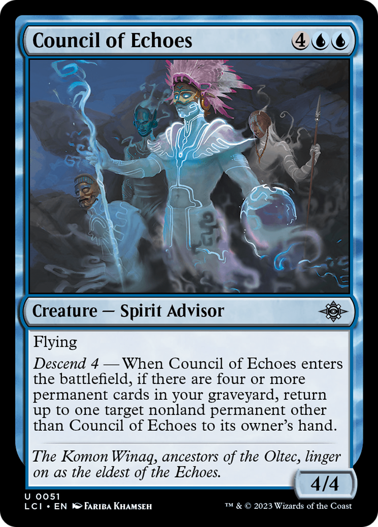 Council of Echoes (LCI-051)  - The Lost Caverns of Ixalan