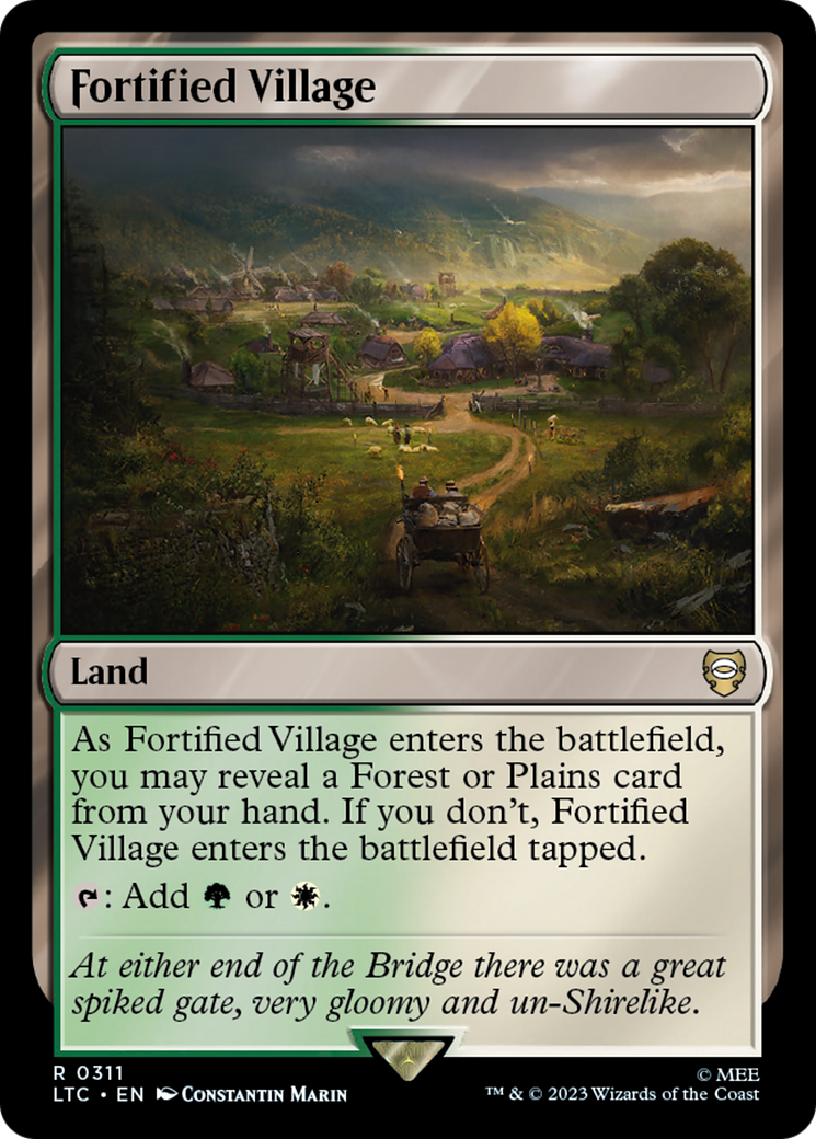 Fortified Village (LTC-311)  - Tales of Middle-earth Commander