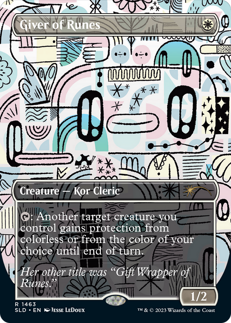 Giver of Runes (SLD-1463)  - Secret Lair Drop (Borderless)
