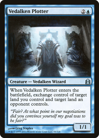 Vedalken Plotter (CMD-066)  - Commander 2011