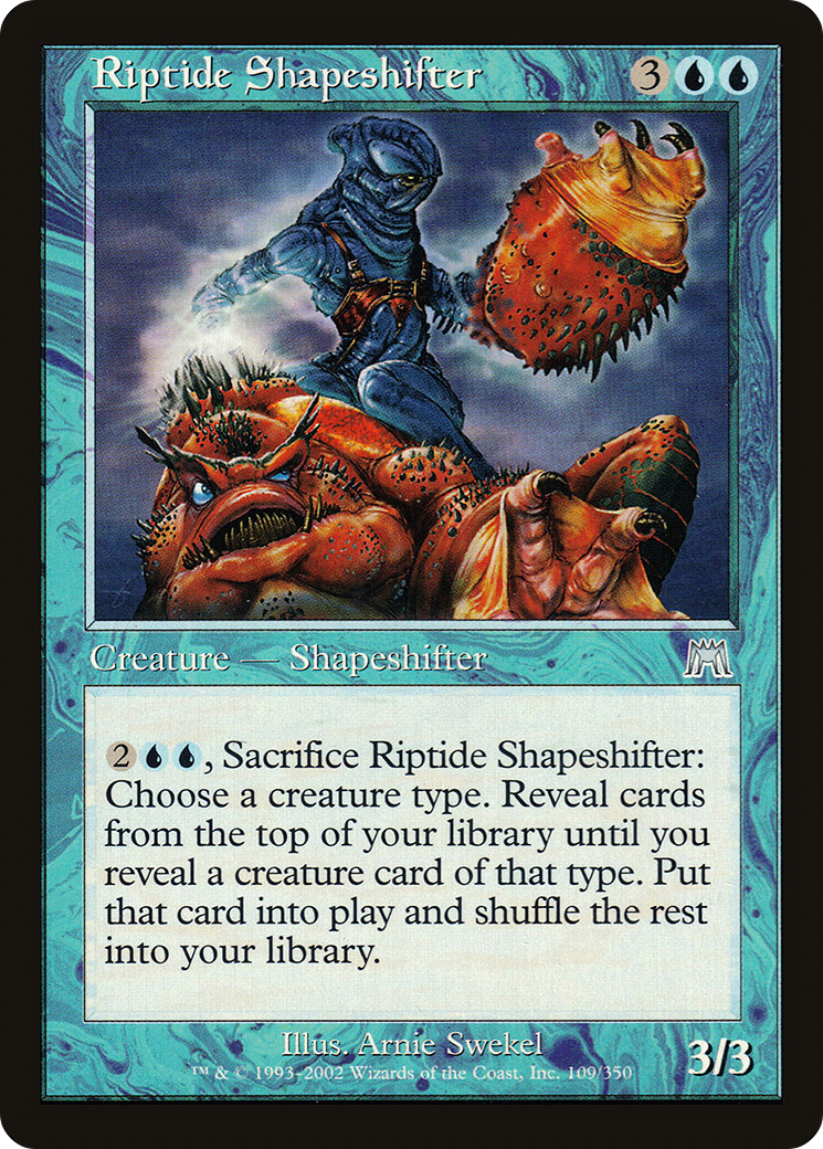 Riptide Shapeshifter (ONS-109)  Foil - Onslaught