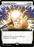 Damning Verdict (Extended Art) (NCC-116)  - New Capenna Commander: (Extended Art)