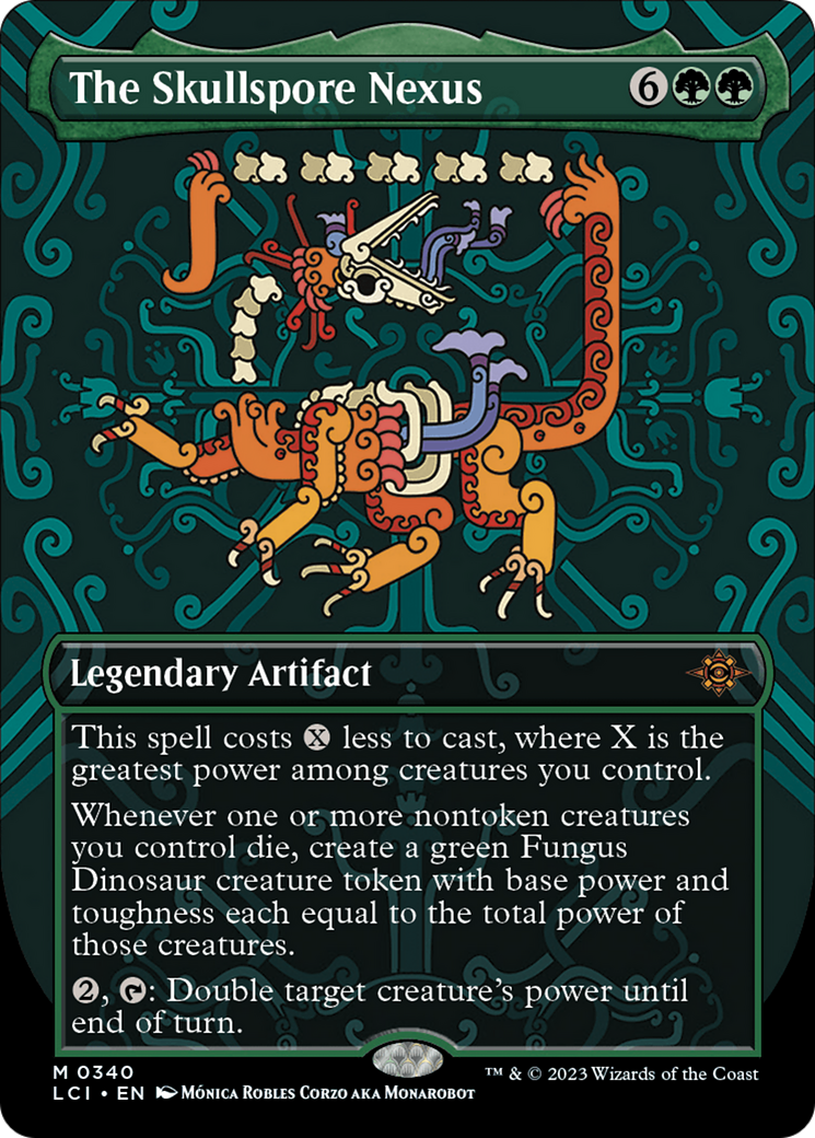 The Skullspore Nexus (Borderless) (LCI-340)  - The Lost Caverns of Ixalan
