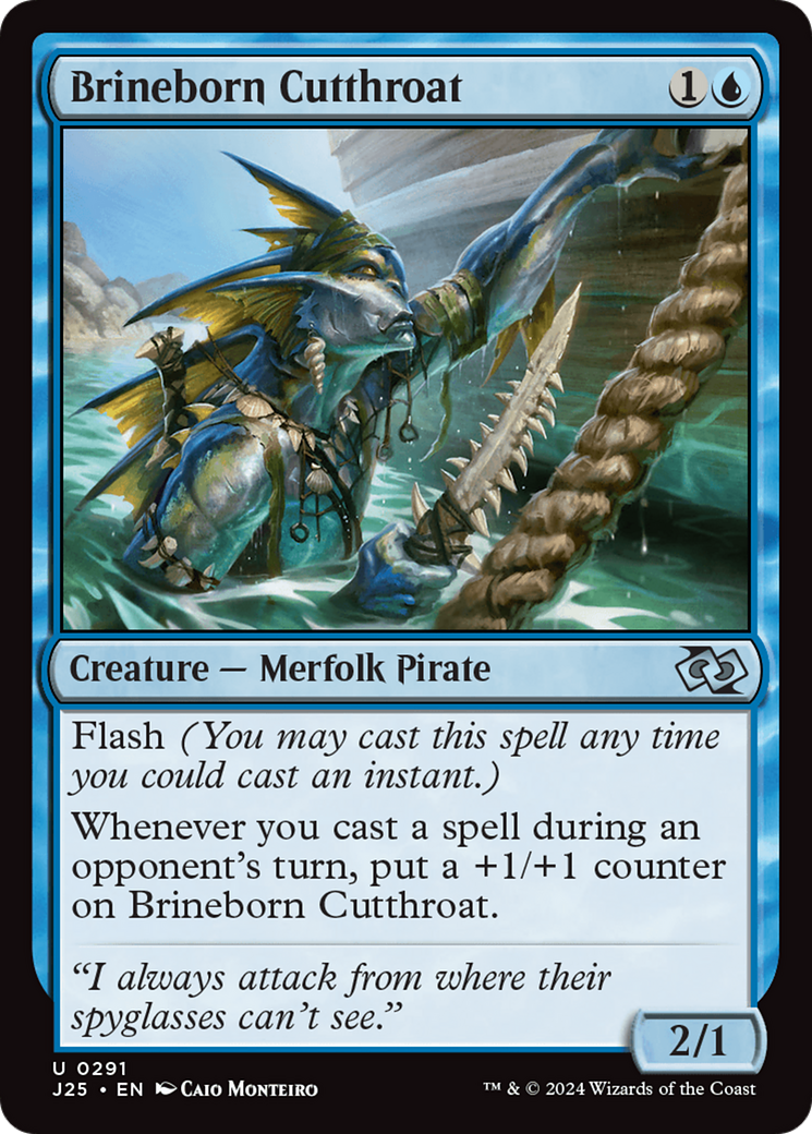 Brineborn Cutthroat (J25-291)  - Foundations Jumpstart