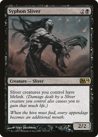 Syphon Sliver (M14-117)  - Magic 2014