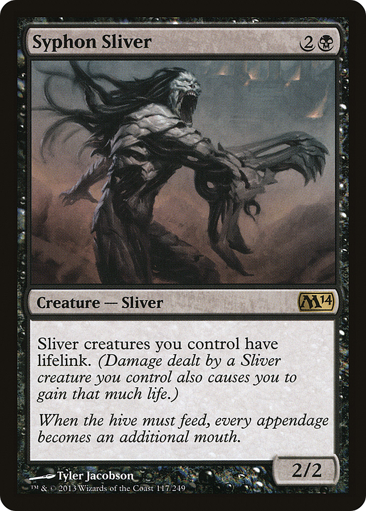 Syphon Sliver (M14-117)  Foil - Magic 2014