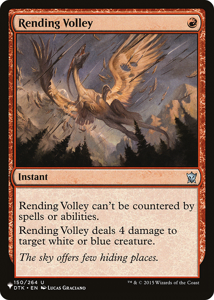 Rending Volley (LIST-DTK-150)  - The List