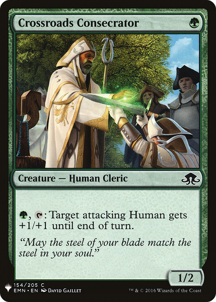Crossroads Consecrator (LIST-154)  - The List