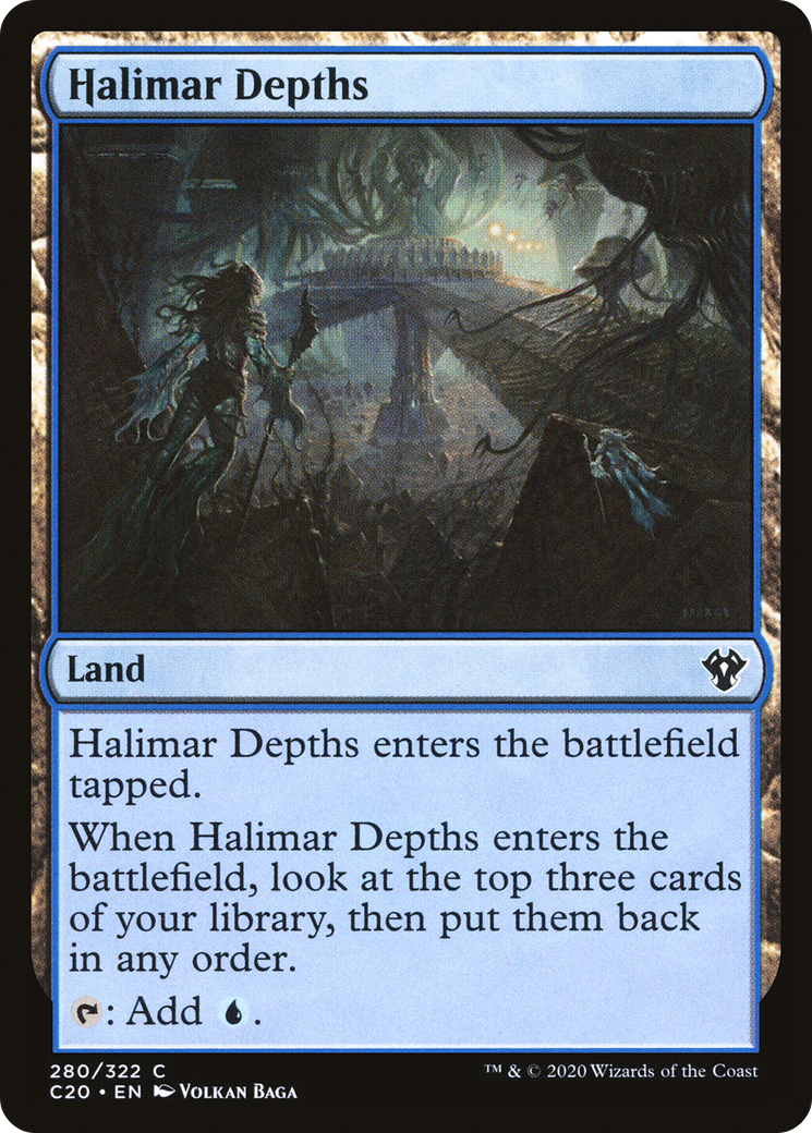 Halimar Depths (C20-280)  - Commander 2020