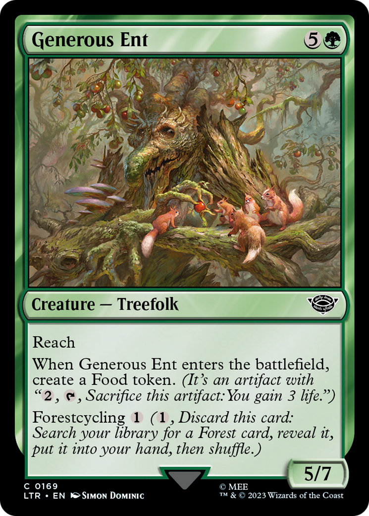 Generous Ent (LTR-169)  - The Lord of the Rings: Tales of Middle-earth