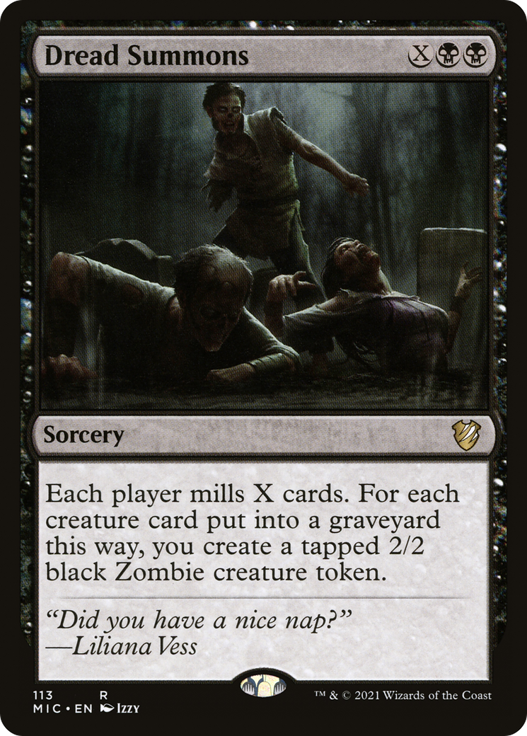 Dread Summons (MIC-113)  - Midnight Hunt Commander