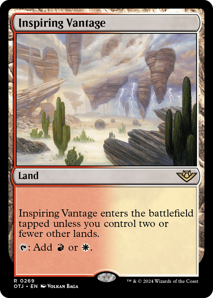 Inspiring Vantage (OTJ-269)  - Outlaws of Thunder Junction