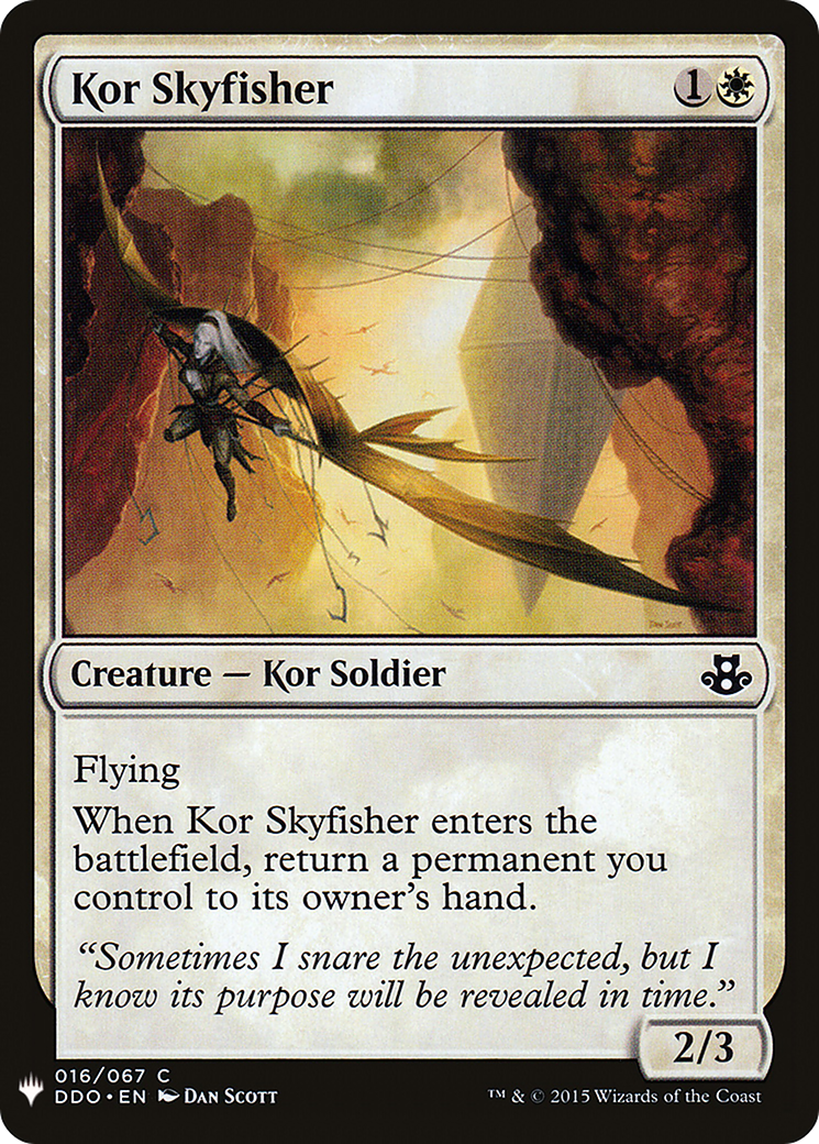 Kor Skyfisher (LIST-DDO-16)  - The List