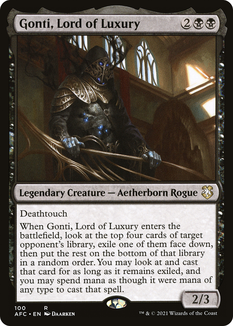 Gonti, Lord of Luxury (AFC-100) - Adventures in the Forgotten Realms Commander