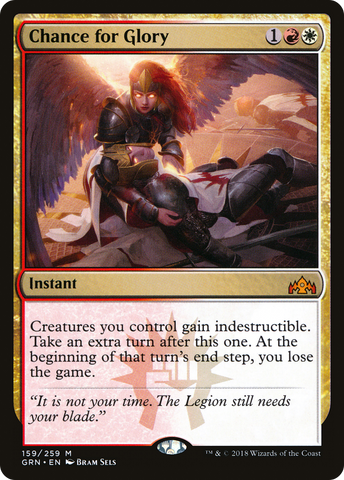 Chance for Glory (GRN-159)  Foil - Guilds of Ravnica