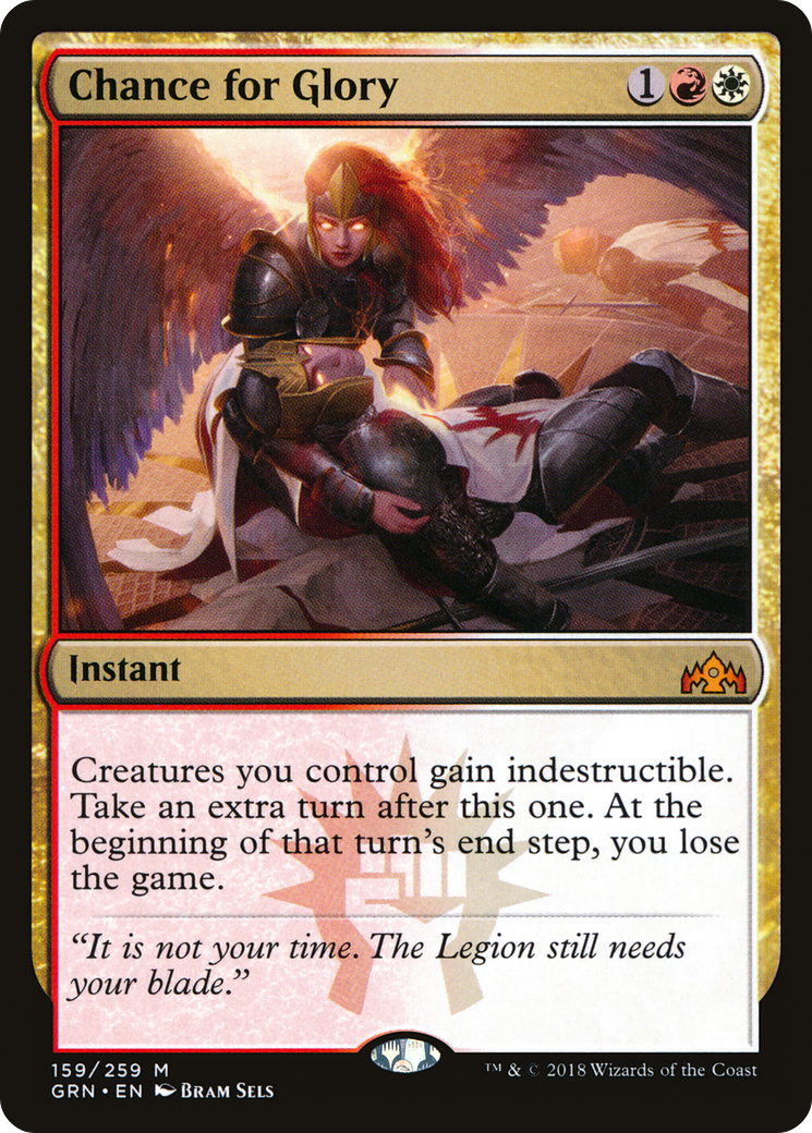 Chance for Glory (GRN-159)  - Guilds of Ravnica