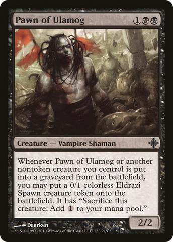 Pawn of Ulamog (ROE-122)  Foil - Rise of the Eldrazi