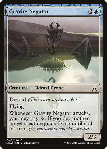 Gravity Negator (OGW-045)  - Oath of the Gatewatch: (devoid)