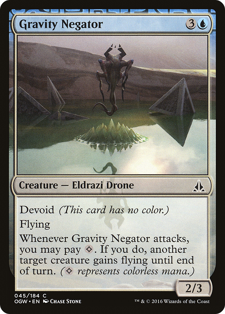 Gravity Negator (OGW-045)  Foil - Oath of the Gatewatch: (devoid)
