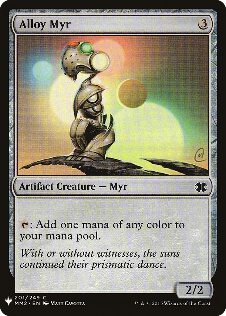 Alloy Myr (LIST-MM2-201)  - The List
