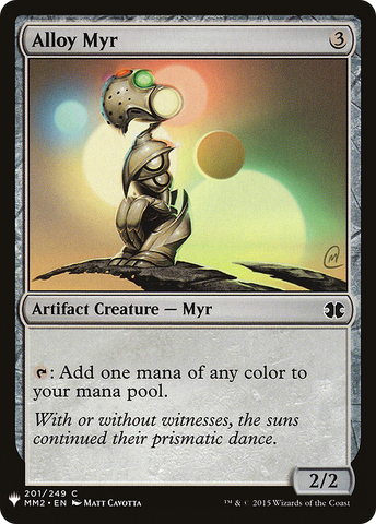 Alloy Myr (LIST-MM2-201)  - The List