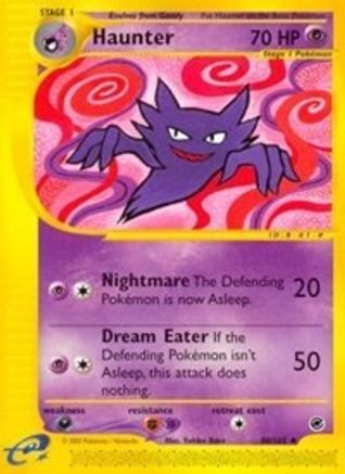 Haunter 080/165  - Reverse Holofoil Expedition - Uncommon