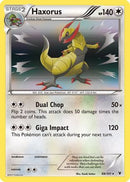 Haxorus 088  - Holofoil Noble Victories - Holo Rare