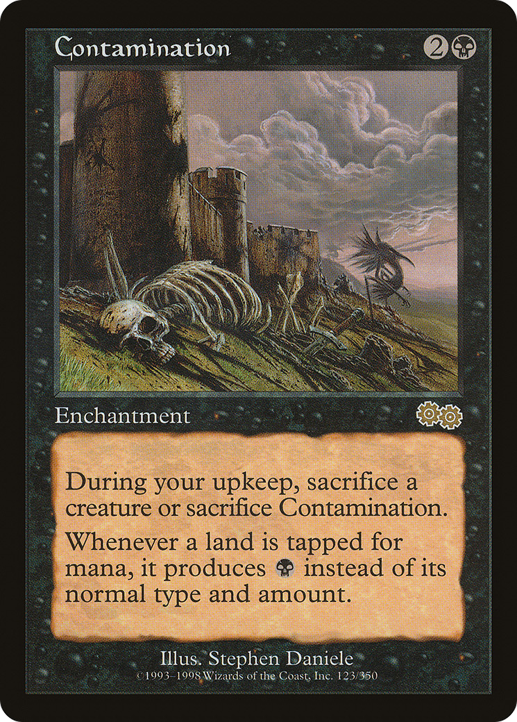 Contamination (USG-123)  - Urza's Saga