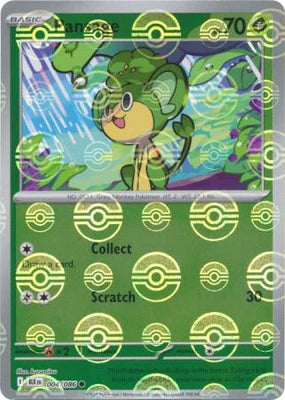 Pansage (004/086) (Poke Ball Pattern) [Scarlet & Violet: Black Bolt]