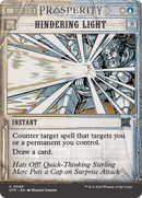 Hindering Light (OTP-046)  Foil - Breaking News: (Showcase) (Borderless)
