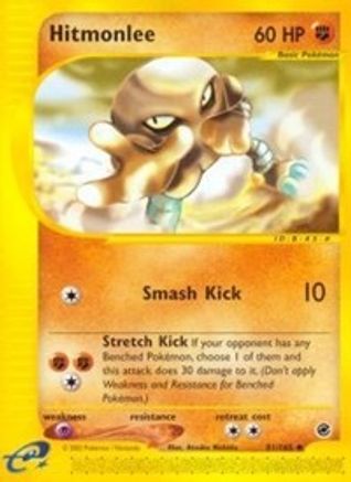 Hitmonlee 081  Expedition - Uncommon