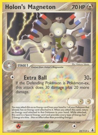 Holon's Magneton 022  Delta Species - Rare