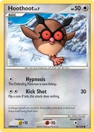 Hoothoot 085/130  Diamond and Pearl - Common