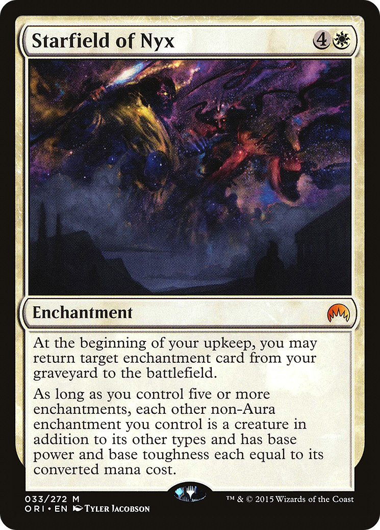 Starfield of Nyx (ORI-033)  Foil - Magic Origins