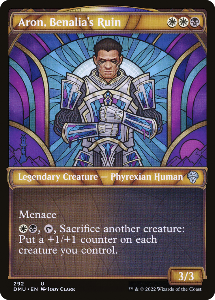 Aron, Benalia's Ruin (Showcase) (DMU-292)  - Dominaria United: (Showcase)