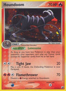 Houndoom 007  - Reverse Holofoil Unseen Forces - Holo Rare