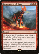 Commune with Lava (AFC-118) - Adventures in the Forgotten Realms Commander