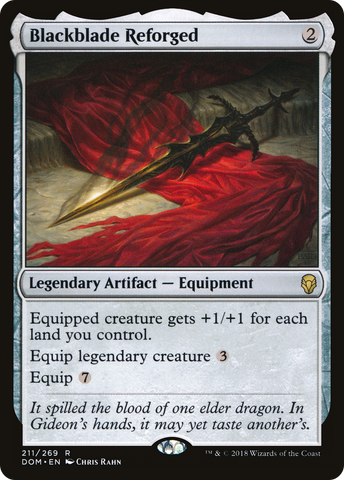 Blackblade Reforged (DOM-211)  - Dominaria