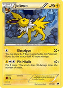 Jolteon 037/108  - Reverse Holofoil Dark Explorers - Uncommon