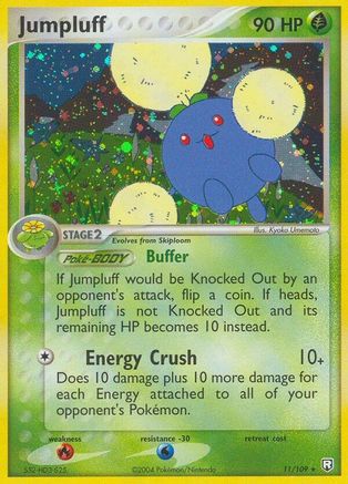 Jumpluff 011/109  Team Rocket Returns - Holo Rare