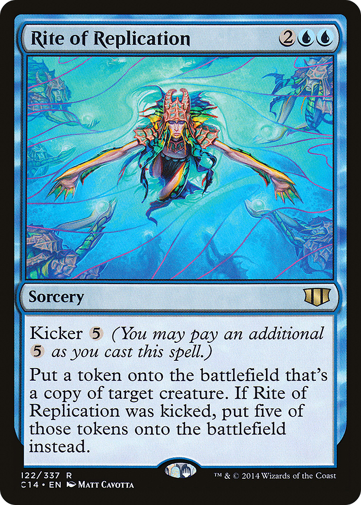 Rite of Replication (C14-122)  - Commander 2014