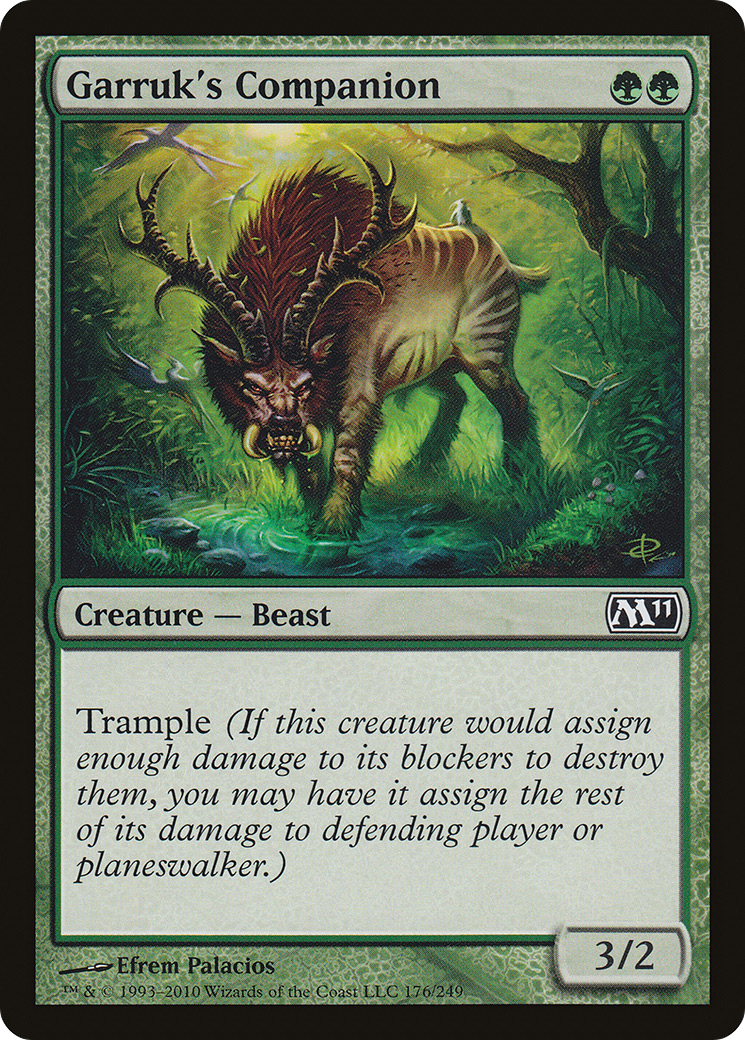 Garruk's Companion (M11-176)  - Magic 2011