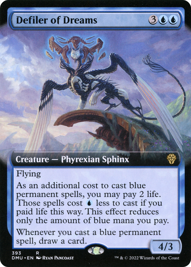 Defiler of Dreams (Extended Art) (DMU-393)  - Dominaria United: (Extended Art)