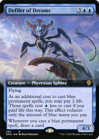 Defiler of Dreams (Extended Art) (DMU-393)  - Dominaria United: (Extended Art)